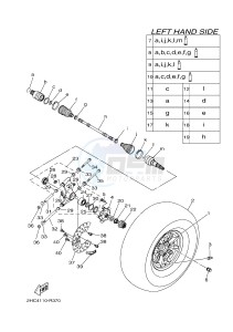 YXZ1000ET YXZ10YEXH YXZ1000R EPS SS (B573) drawing REAR WHEEL