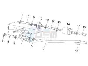 Runner 125 VX 4t Race drawing Supply system