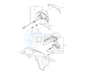 FZ1-NA 1000 drawing TAILLIGHT