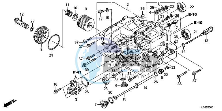 FRONT CRANKCASE COVER