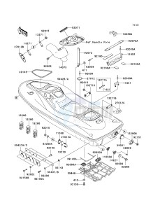 JT 1200 [1200 STX-R] (A1-A2) [1200 STX-R] drawing HULL