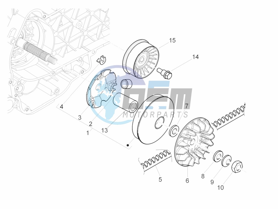 Driving pulley