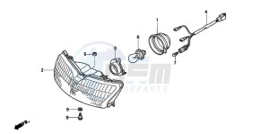 SFX50S drawing HEADLIGHT (1)