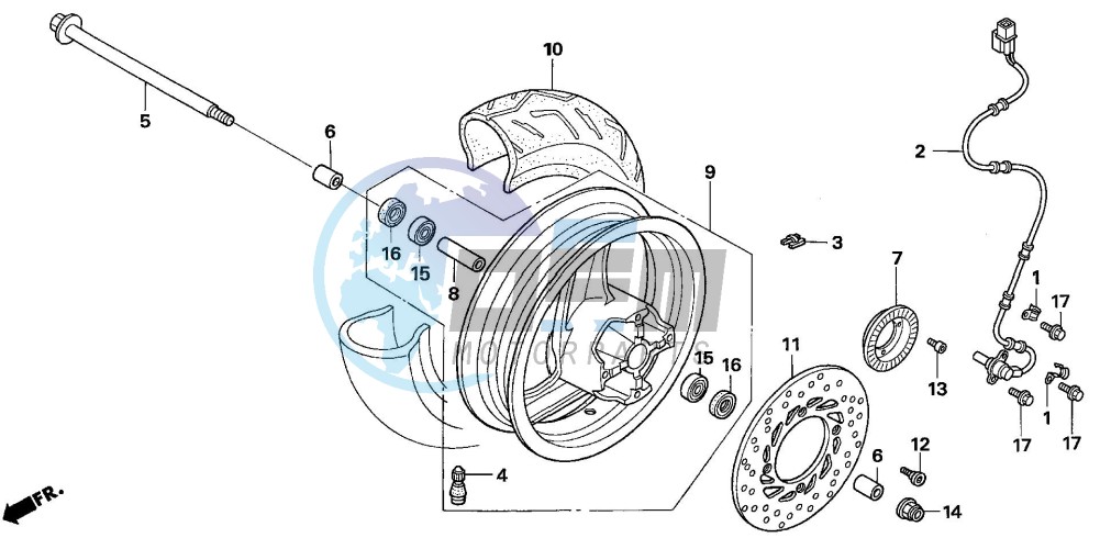 FRONT WHEEL