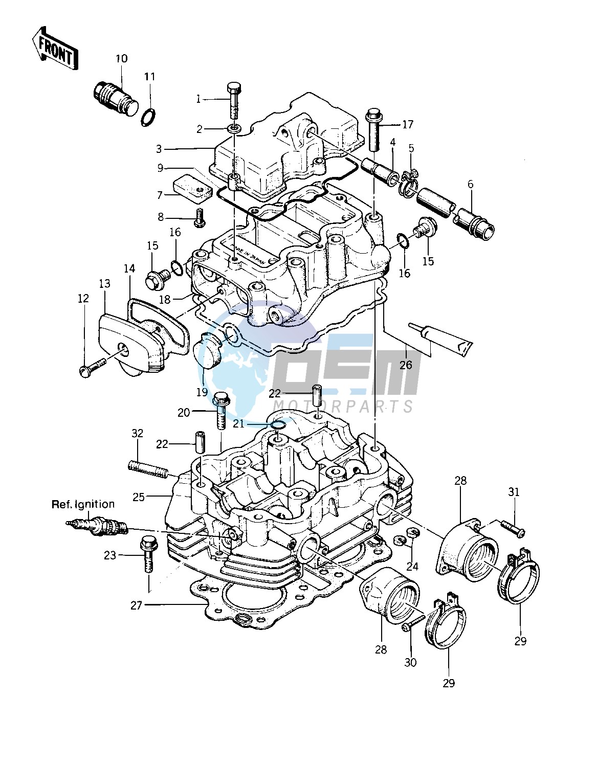 CYLINDER HEAD_COVERS -- 76-77 S2_S3- -