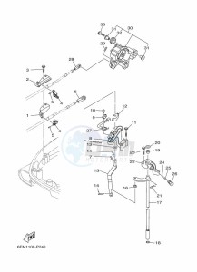 F130AETX drawing THROTTLE-CONTROL