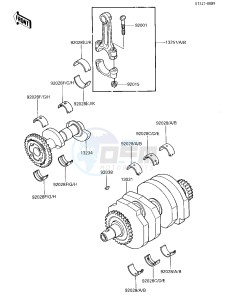 EX 250 E [NINJA 250R] (E1-E2) [NINJA 250R] drawing CRANKSHAFT_BALANCER