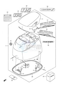 df 115A drawing Engine Cover