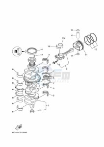 F150LCA-2020 drawing CRANKSHAFT--PISTON