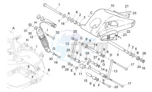 RS 250 drawing Rear Shock absorber