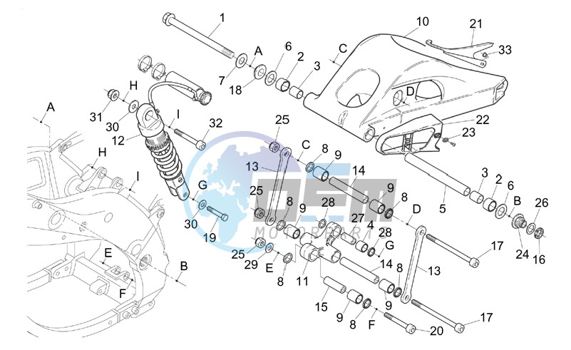 Rear Shock absorber