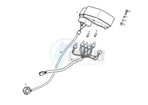 SENDA SM EURO2 - 125 cc drawing DASHBOARD UNIT