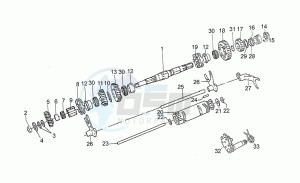 Strada 1000 drawing Driven shaft