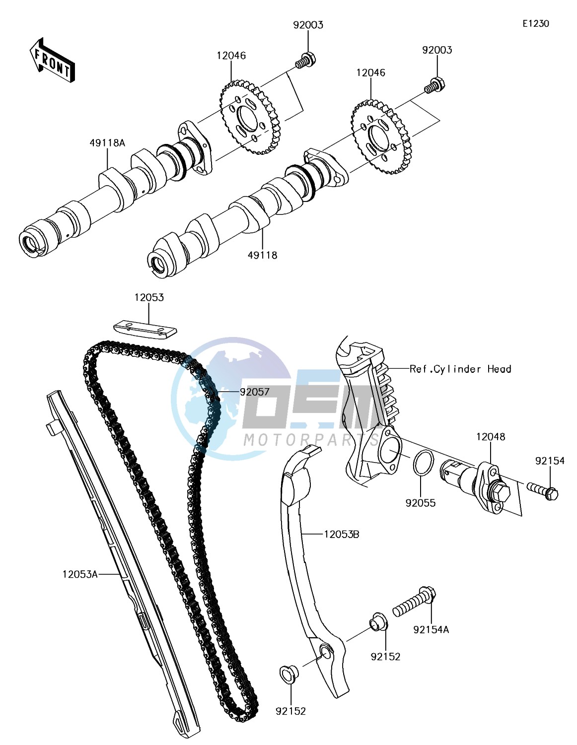 Camshaft(s)/Tensioner