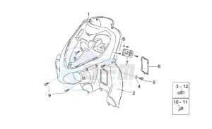 Rally 50 H2O drawing Front body II