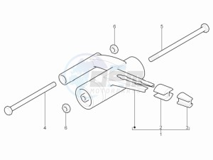 Typhoon 50 2t e3 (CH) Switserland drawing Swinging arm