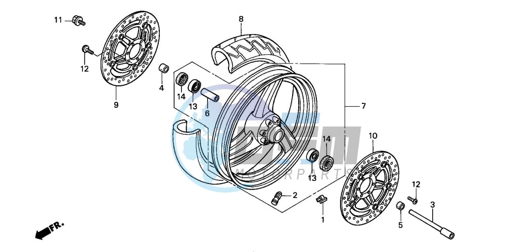 FRONT WHEEL