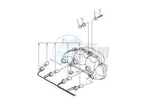 FJR 1300 drawing TAILLIGHT