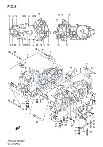 AN650Z ABS BURGMAN EXECUTIVE EU drawing CRANKCASE