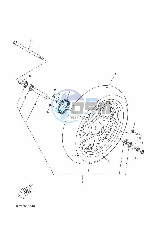 FRONT WHEEL