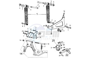 ELYSEO - 125 cc drawing STAND