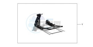 CB1000R9 Australia - (U) drawing MAINTENANCE STAND