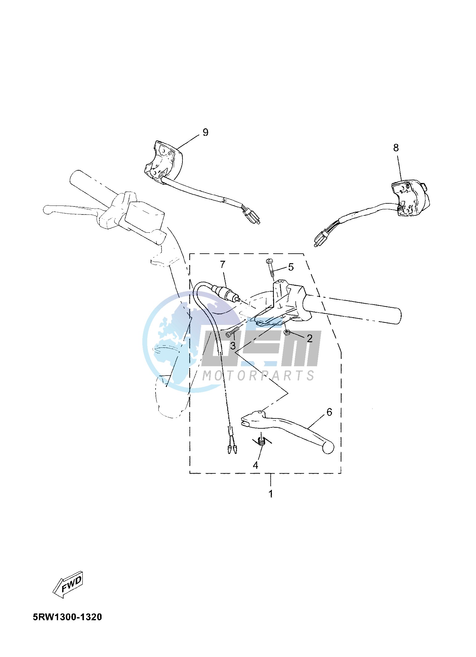 HANDLE SWITCH & LEVER