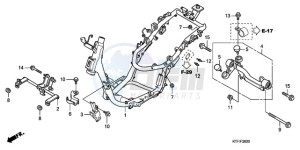 SH1259 UK - (E) drawing FRAME BODY