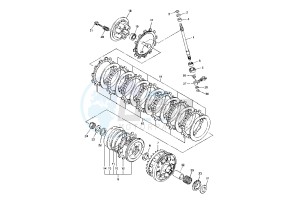 YZF R1 1000 drawing CLUTCH