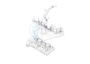 FZ6 600 drawing SECONDARY AIR SYSTEM