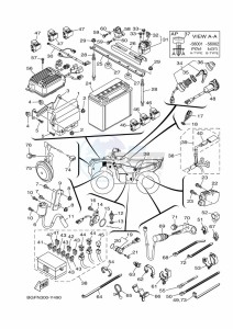 YFM700FWBD KODIAK 700 EPS (BGFN) drawing ELECTRICAL 1