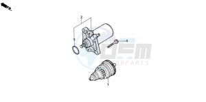 SA50 drawing STARTING MOTOR