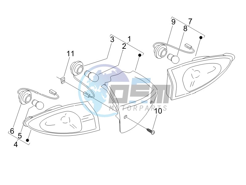 Tail light - Turn signal lamps