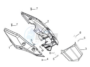 ETX 150 drawing Rear cover - Splash guard