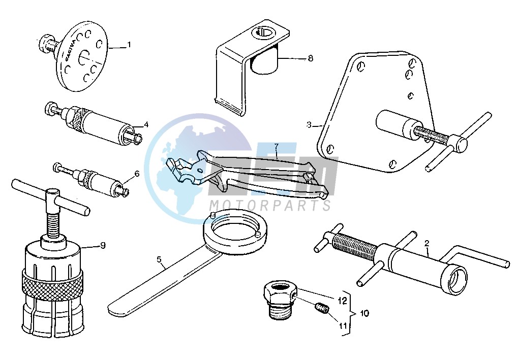 WORKSHOP SERVICE TOOLS