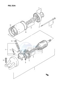 GSX-R750W (E2) drawing STARTING MOTOR (MODEL R S)