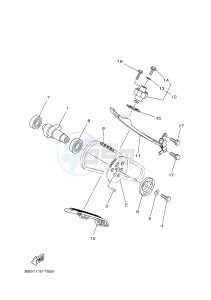 YFM450FWB YFM45KDXJ KODIAK 450 (BJ53) drawing CAMSHAFT & CHAIN