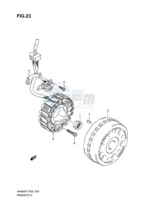 AN400Z ABS BURGMAN EU-UK drawing MAGNETO