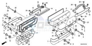 GL18009 SI / AB NAV - (SI / AB NAV) drawing CYLINDER HEAD COVER