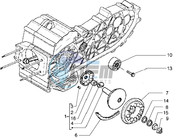 Driving pulley