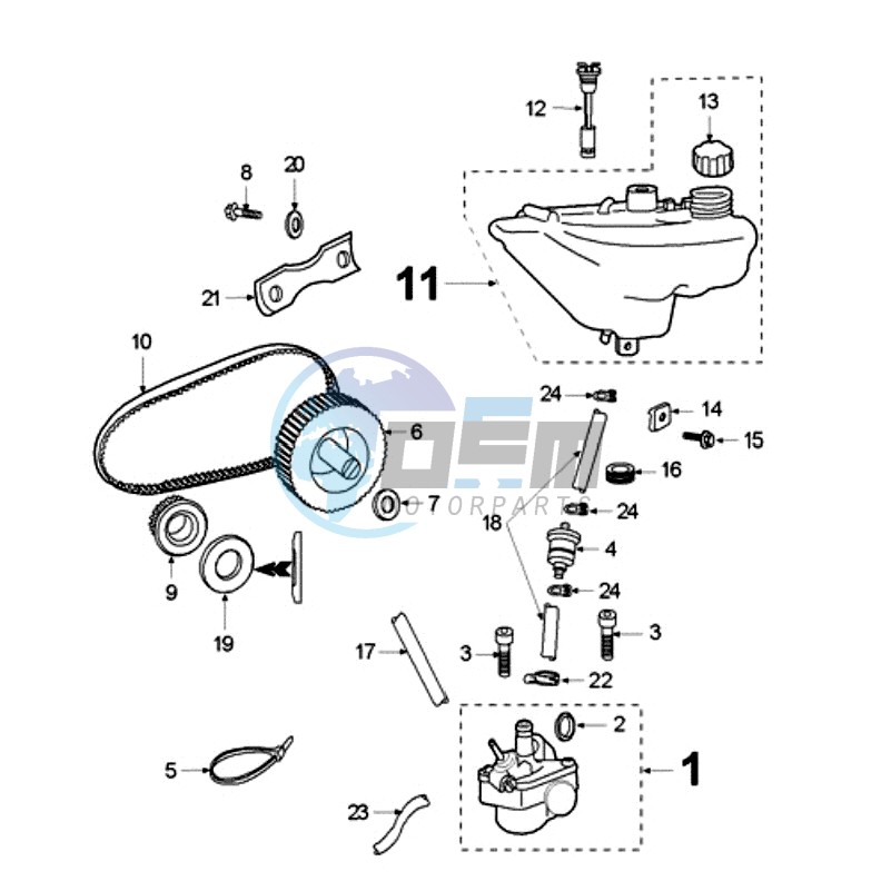 OIL TANK / OIL PUMP