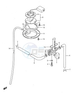 GSX750F (E28) drawing FUEL COCK