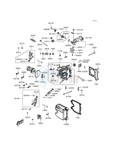 J125 SC125AGFA XX (EU ME A(FRICA) drawing Cylinder Head