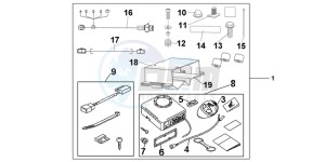 CBR1000RRB drawing ALARM SYS.