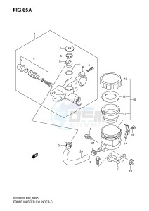 SV650S (E2) drawing FRONT MASTER CYLINDER (SV650SAK7 SUAK7)