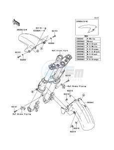 ER-6n ABS ER650DBF XX (EU ME A(FRICA) drawing Front Fender(s)