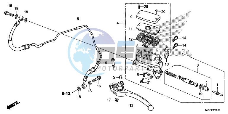 CLUTCH MASTER CYLINDER