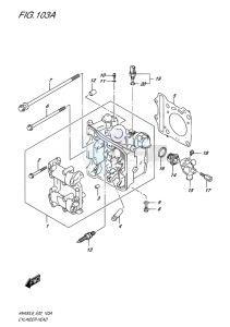 AN400 ABS BURGMAN EU-UK drawing CYLINDER HEAD