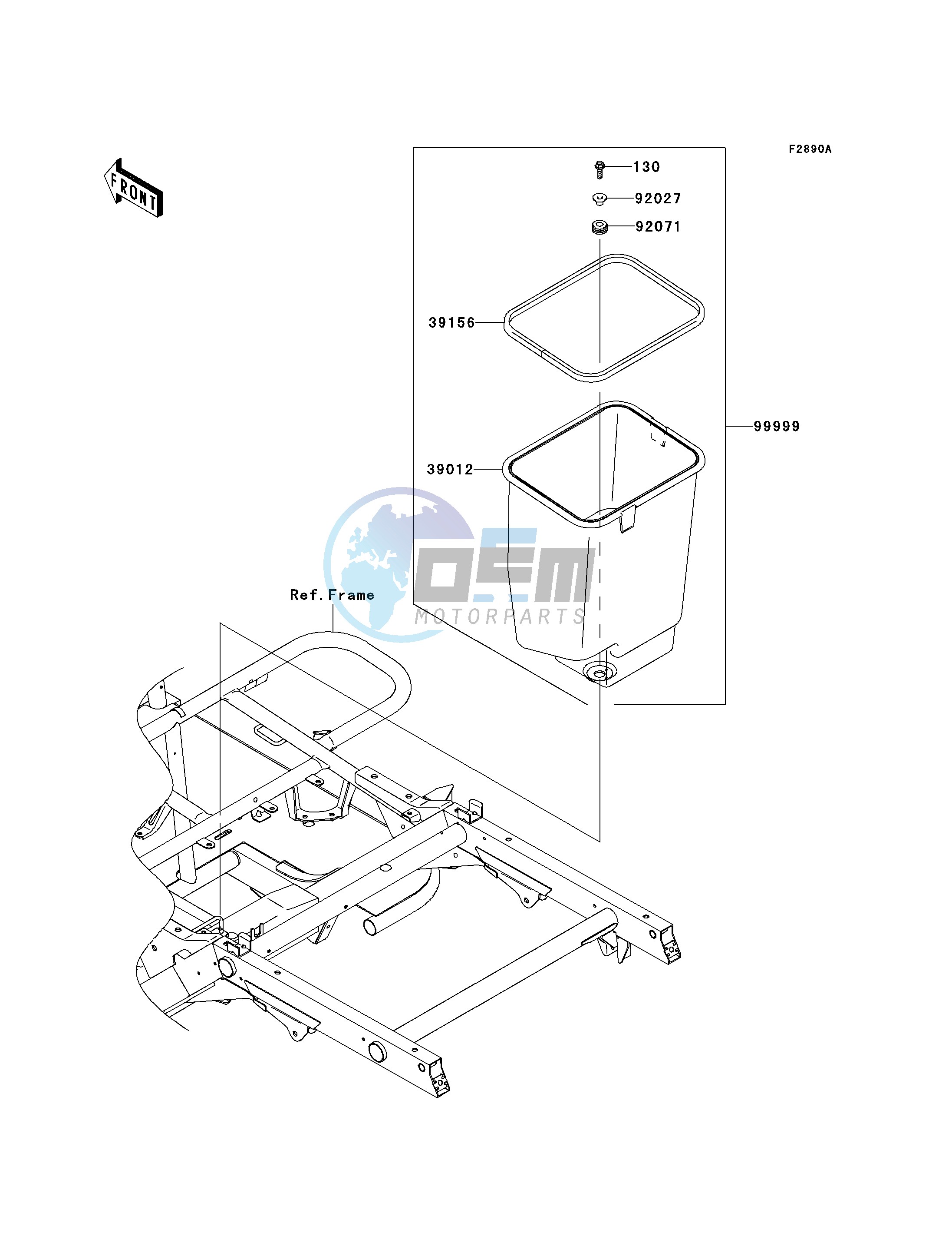 OPTIONAL PARTS-- FRAME- -