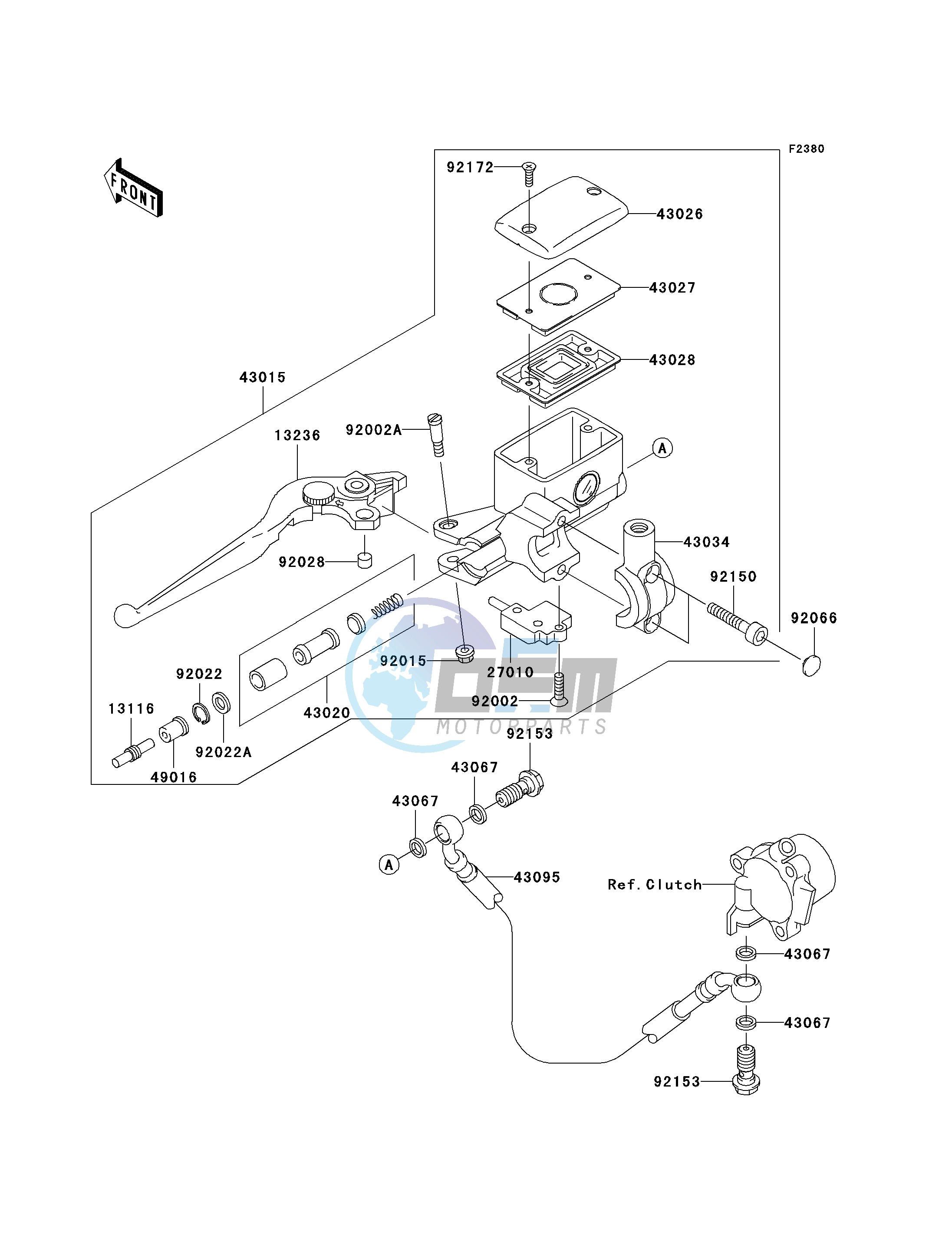 CLUTCH MASTER CYLINDER